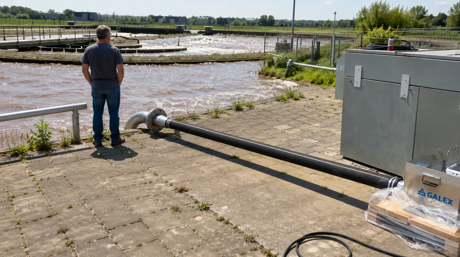 Wastewater treatment aeration system